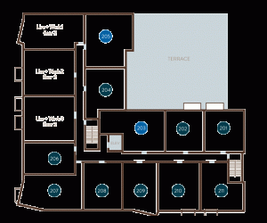 Floor 2 Site Plan | The Bluestone Apartments | 1 & 2 Bedroom Apartments in West Seattle | Seattle, WA 98106