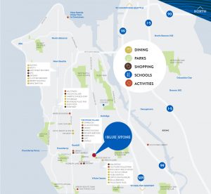 Vicinity Map | The Bluestone Apartments | 1 & 2 Bedroom Apartments in West Seattle | Seattle, WA 98106